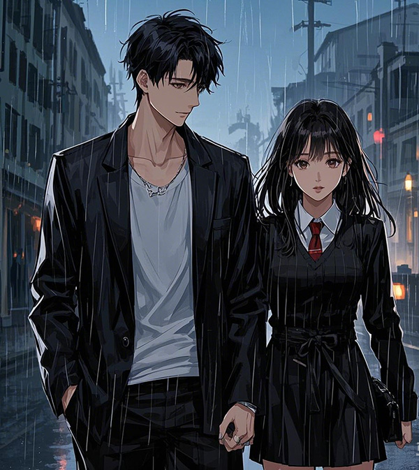 帅T小乐和美P小拉雨后浪漫漫步